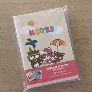 new Hello Kitty and friends notebooks